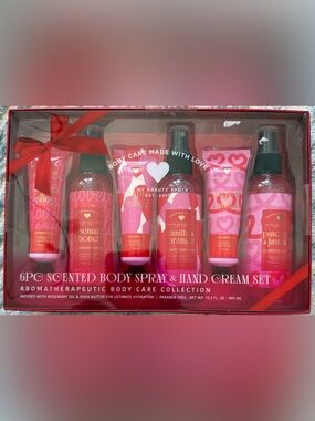 Vanilla & Orange Scented Body Wash Set — Pink